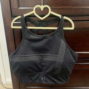 Under Armour Women's Black Sports Bra size Large